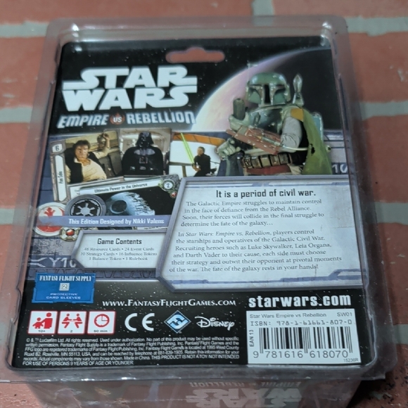 Star Wars Board Game with Black and Blue Artwork - Picture 3 of 3